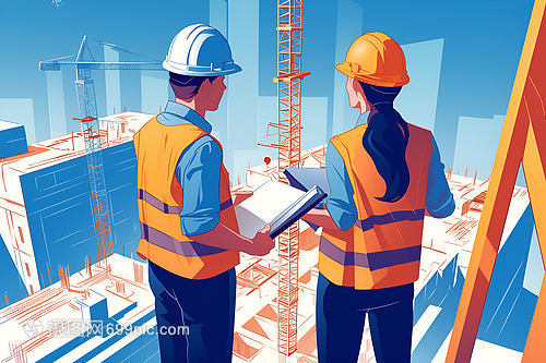 圖紙上的匠魂 建筑工地上兩位設(shè)計師的施工交響曲
